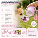 TrailSip · Garrafa com taça para cães