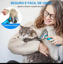 DuoPelos Premium - Escova Dupla Face para Cães e Gatos
