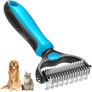 DuoPelos Premium - Escova Dupla Face para Cães e Gatos
